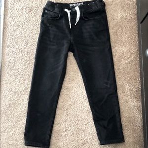 Super Soft Skinny Fit Black Jeans
